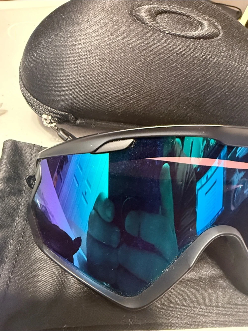 Oakley goggles purple